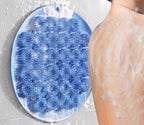 Silicone Back Scrubber Bath Brush for Shower & Body Cleaning