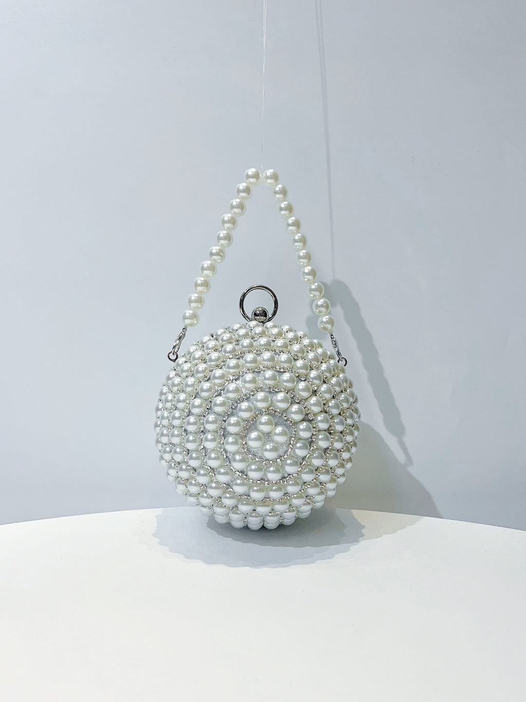 Pearl Sphere Evening Bag