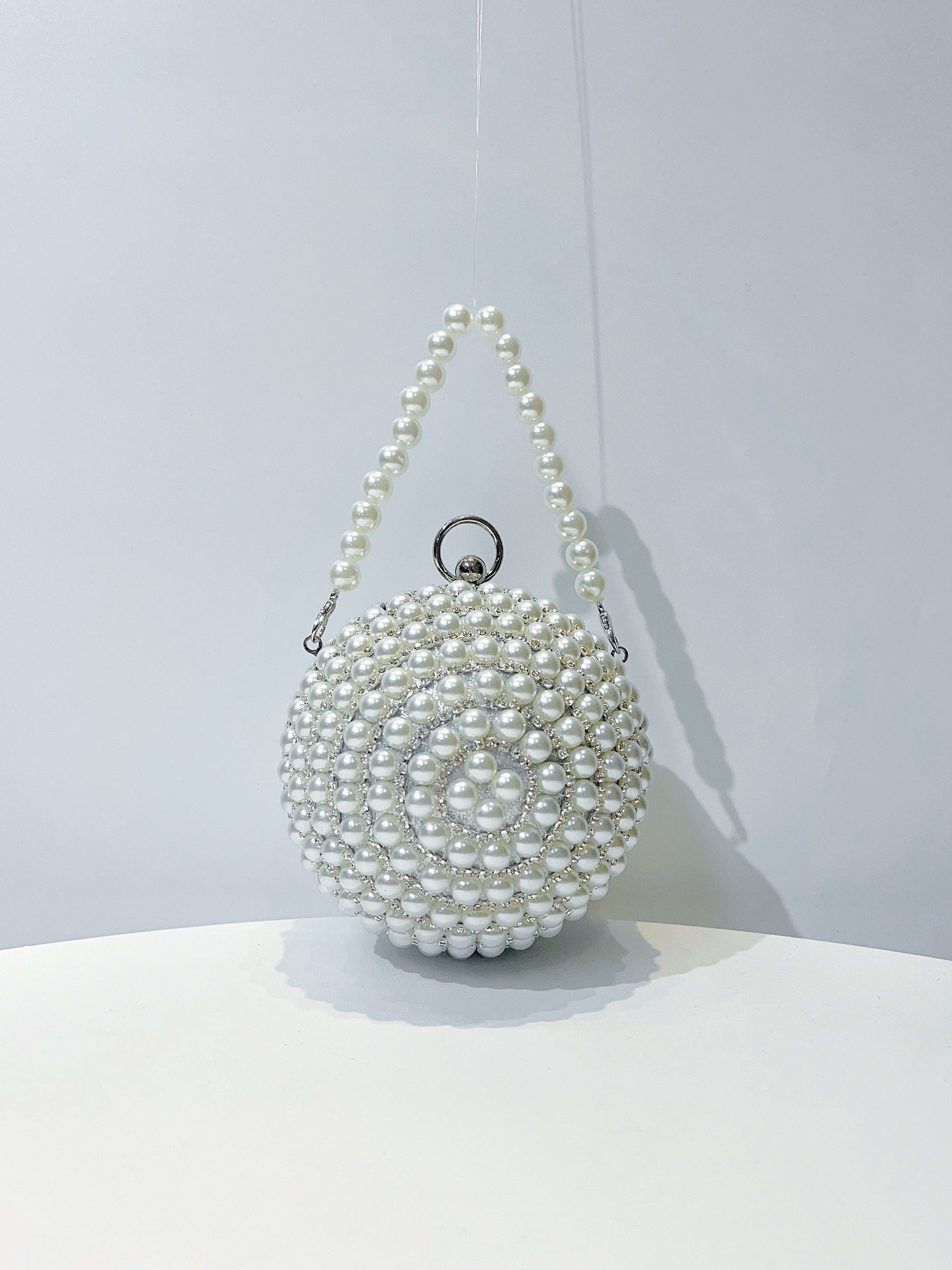 Pearl Sphere Evening Bag