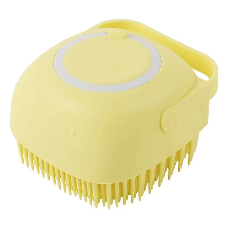 Silicone Bath Brush Soft Pet Bath Brush Dog Brush Comb Cat Bath Brush Pet Massage Brush for Dogs Cats Pet Grooming Supplies